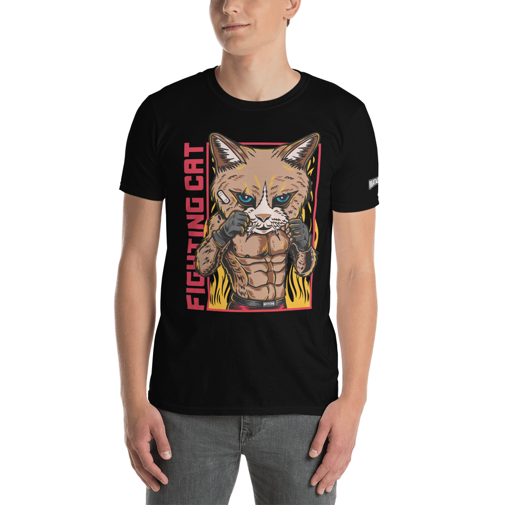 T-shirt cat Fighting