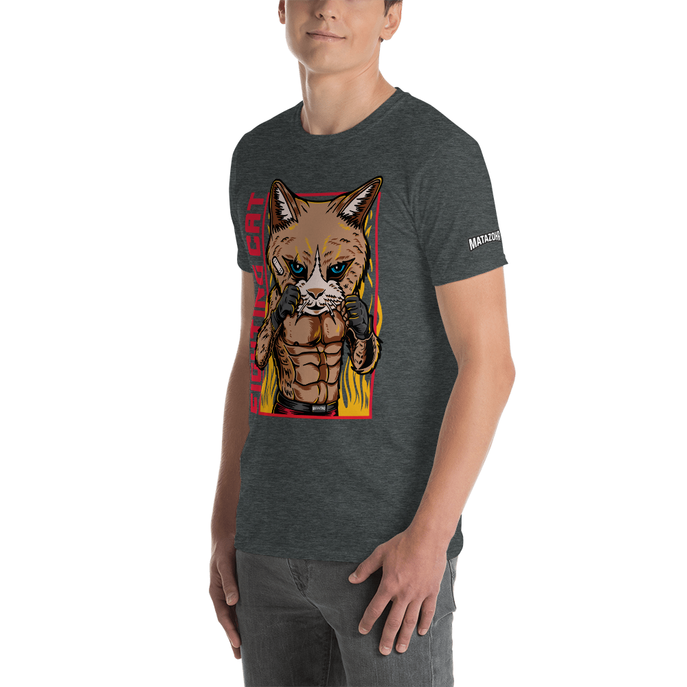T-shirt cat Fighting – Image 9