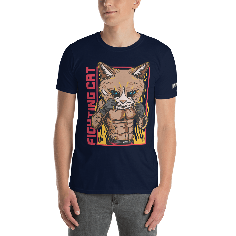 T-shirt cat Fighting – Image 4