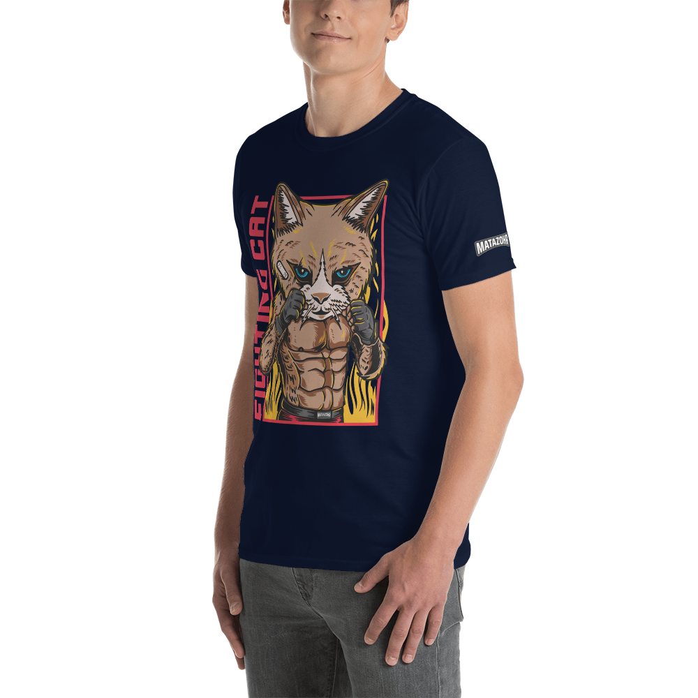 T-shirt cat Fighting – Image 6