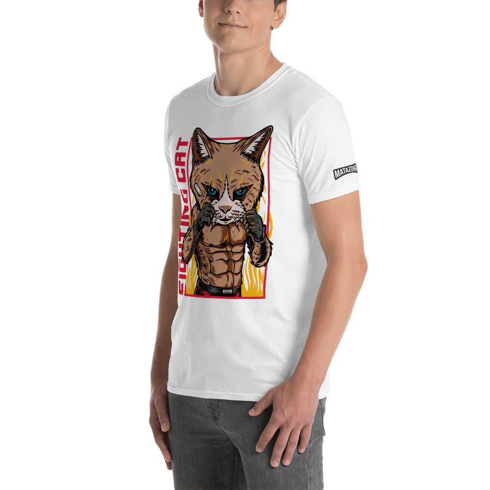 T-shirt cat Fighting – Image 15