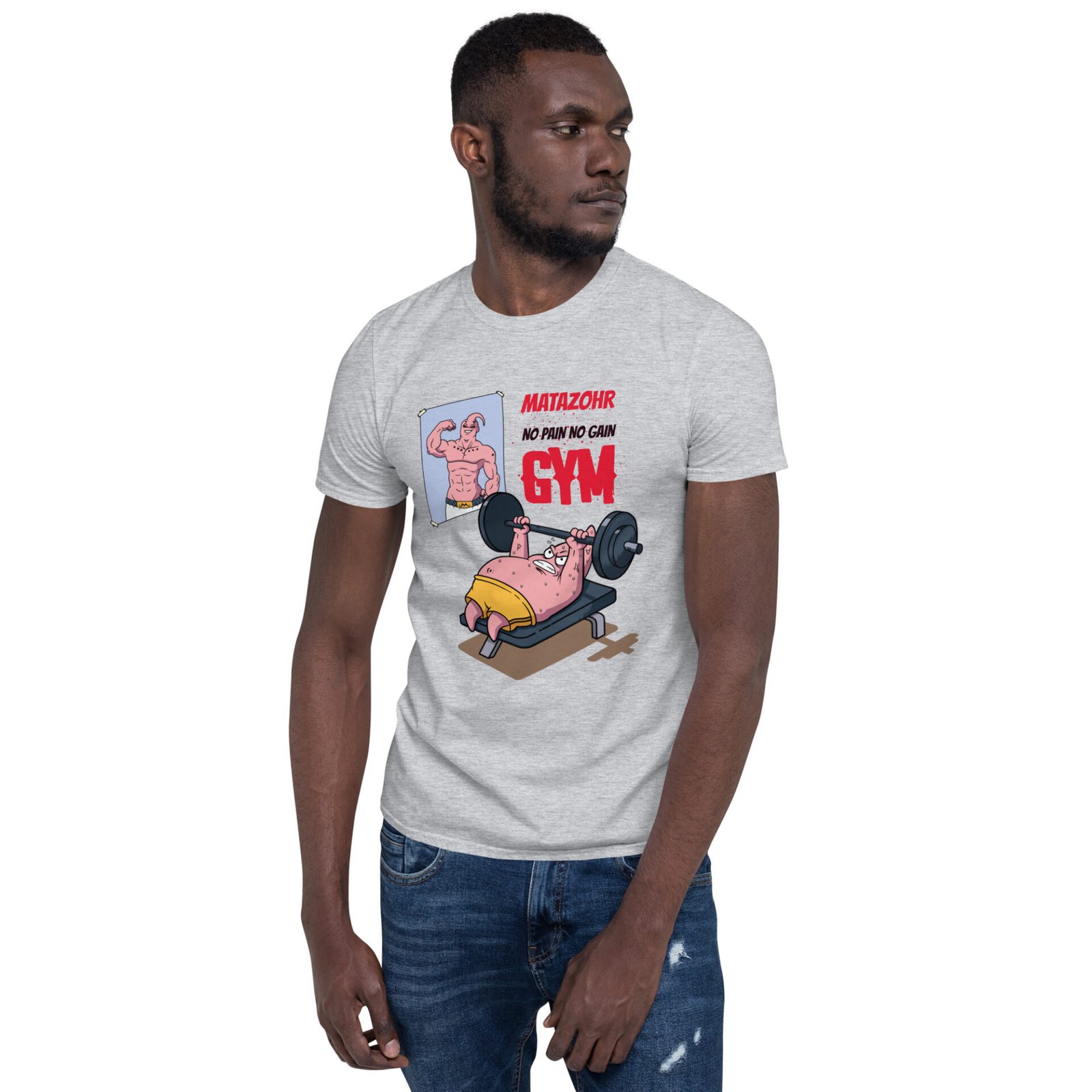 T-shirt Unisexe à Manches Courtes – Image 3