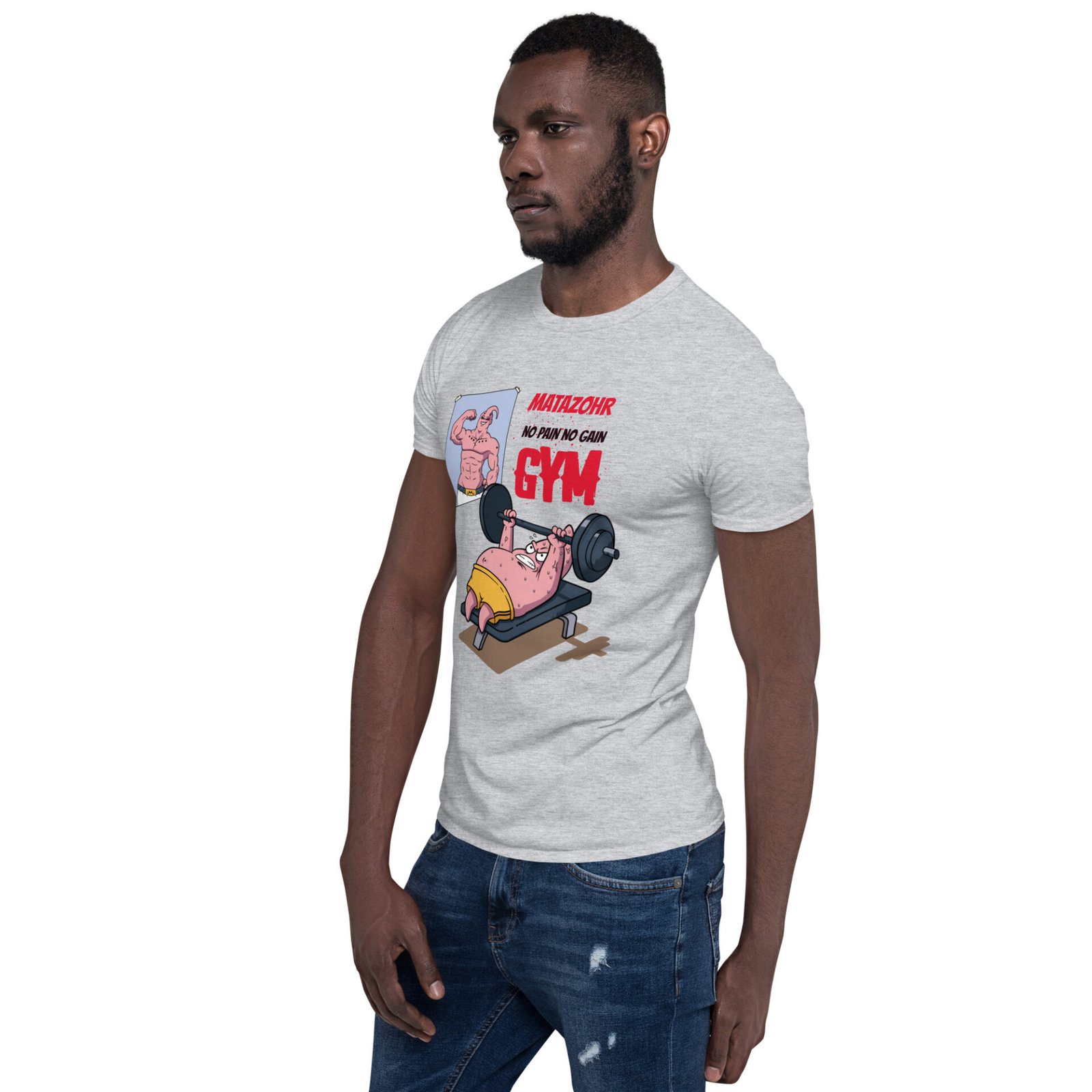 T-shirt Unisexe à Manches Courtes – Image 5