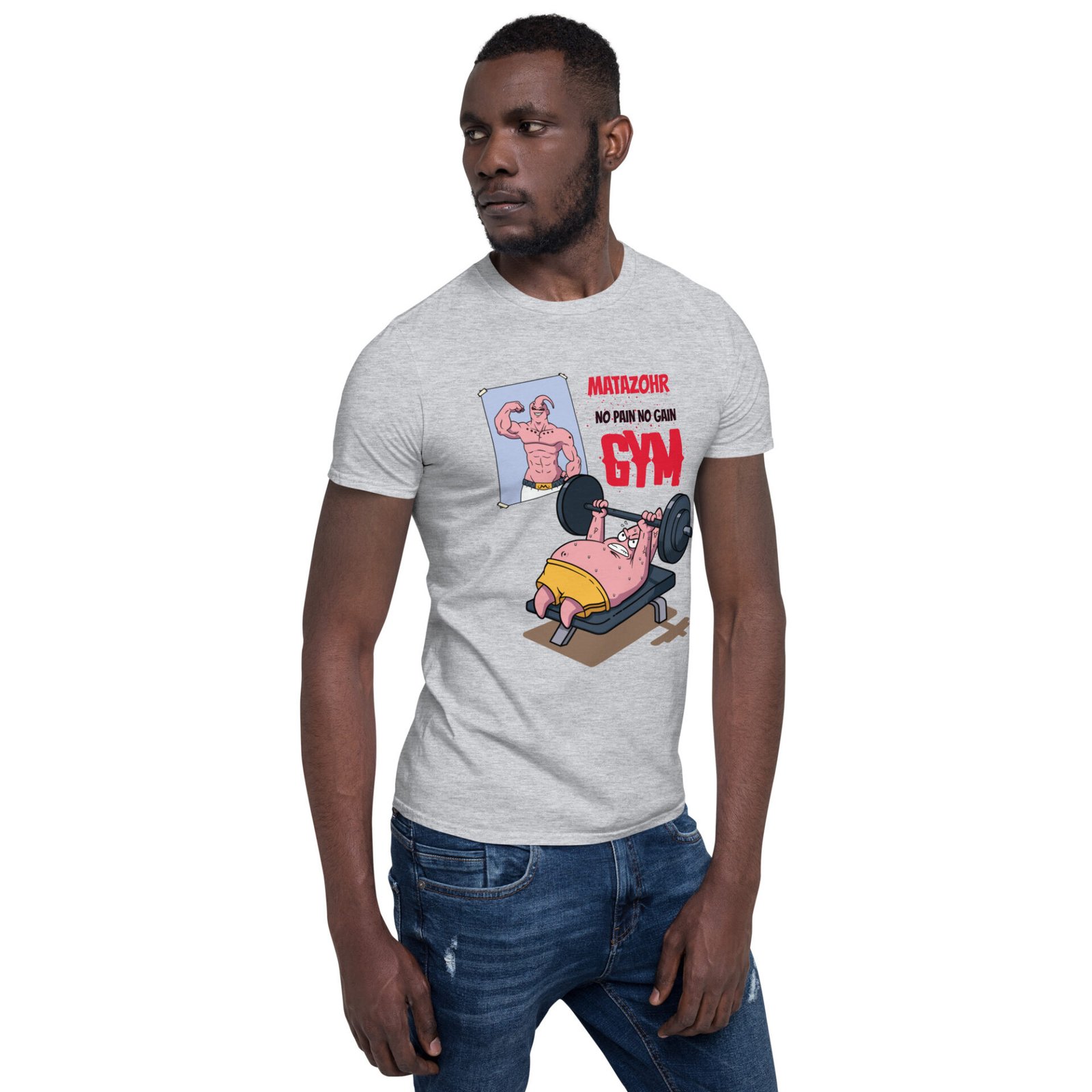 T-shirt Unisexe à Manches Courtes – Image 4