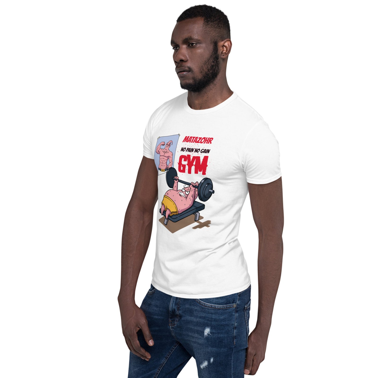 T-shirt Unisexe à Manches Courtes – Image 7